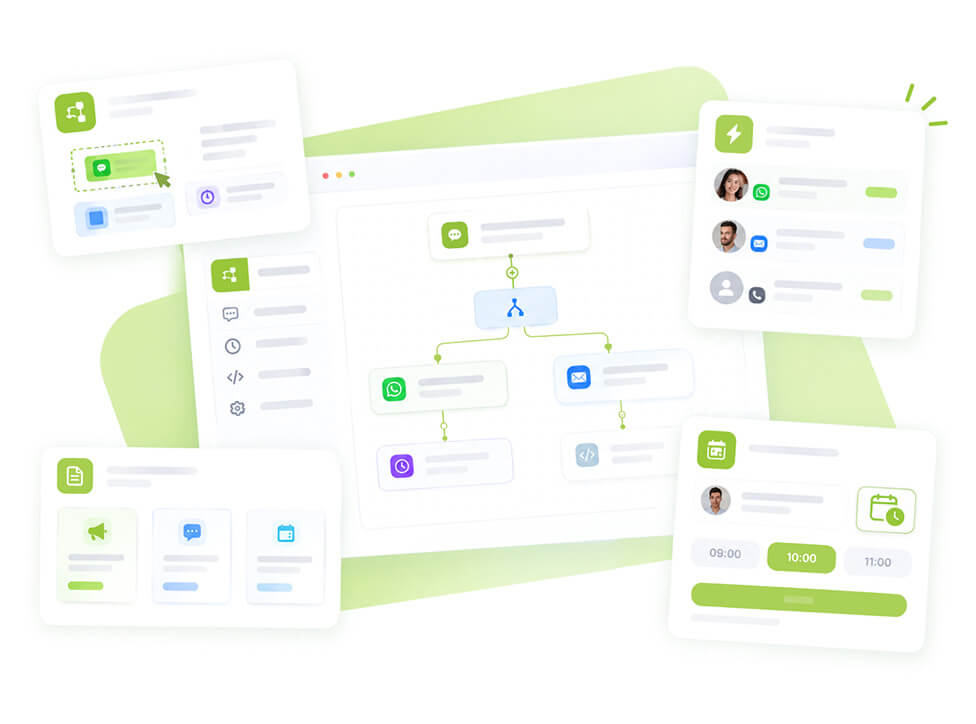 Marketing automation workflow builder